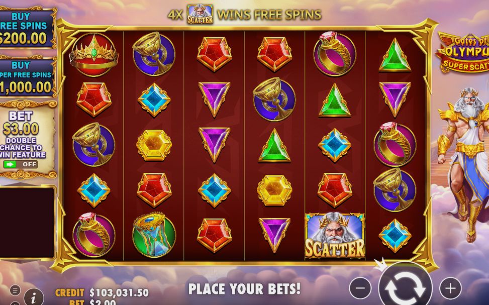Gates of Olympus Super Scatter